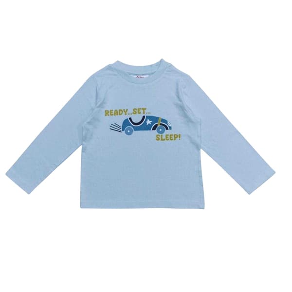 Star Barn/Barn Bilar Långärmad Pyjamas Set 3-4 År Blå Blue 3-4 Years