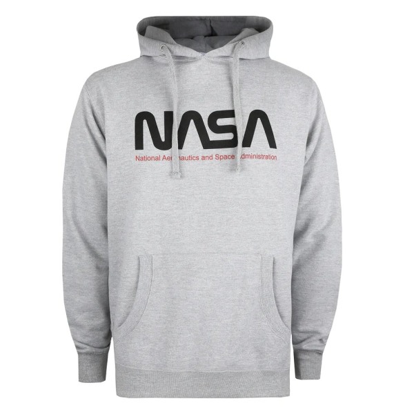 NASA Herr Insignia Hoodie XL Sports Grey Sports Grey XL
