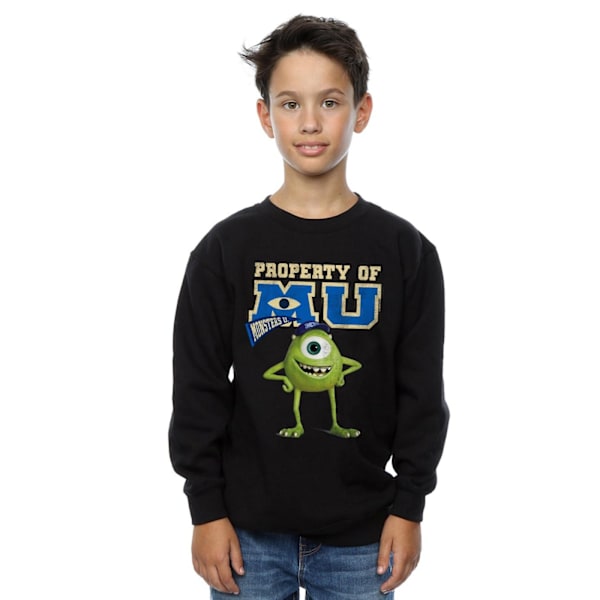 Disney Boys Monsters University Property Of MU Mike Sweatshirt Black 5-6 Years