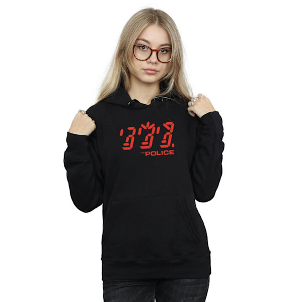 The Police Womens/Ladies Ghost Icon Hoodie M Svart Black M