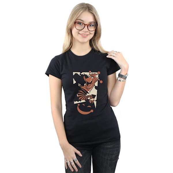 Scooby Doo Dam/Kvinnor Jack In The Box Bomull T-Shirt L Svart Black L