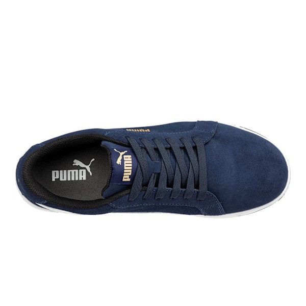 Puma Safety Herr Iconic Suede Low Säkerhetsskor 8 UK Marinblå Navy 8 UK