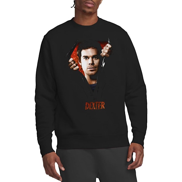 Dexter Unisex Vuxen Body Bad Sweatshirt M Svart Black M