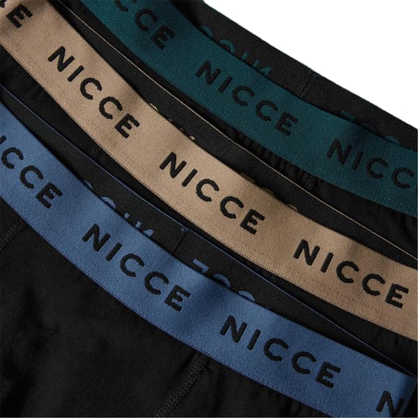 Nicce Herr Maddocks Boxerkalsonger (3-pack) S Svart Black S