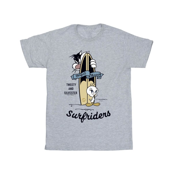 Looney Tunes Herr Tweety och Sylvester Perfect Waves T-shirt 5X Sports Grey 5XL