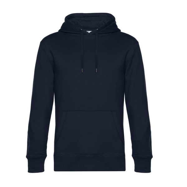 B&C Herr King Hoodie L Marinblå Navy L