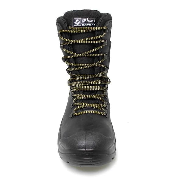Grisport Combat Waxy Läder Säkerhetskängor 6 UK Svart Black 6 UK