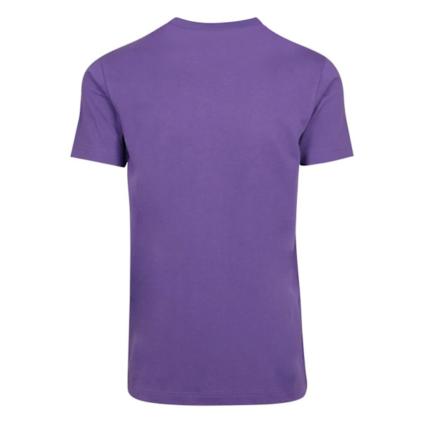 Build Your Brand Herr T-shirt Rund Hals 4XL Ultra Violett Ultra Violet 4XL