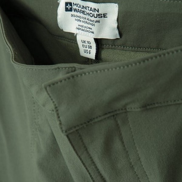 Mountain Warehouse Womens/Ladies Kesugi Slim Hiking Trousers 20 Khaki 20 UK