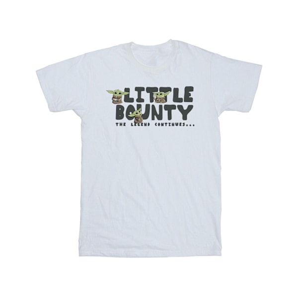 Star Wars The Mandalorian Mens Little Bounty Hunter T-Shirt XL White XL