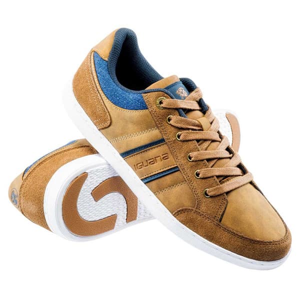 Iguana Owen Mockaskor för män, storlek 46 Camel Camel 11 UK