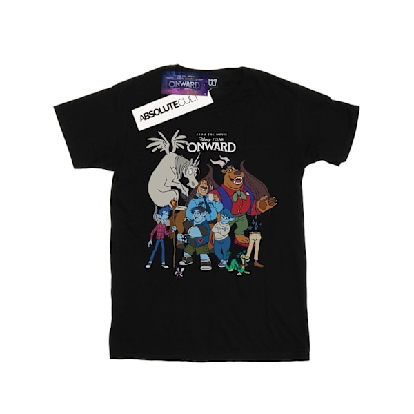 Disney Onward Karaktär Collage T-shirt L Svart Black L