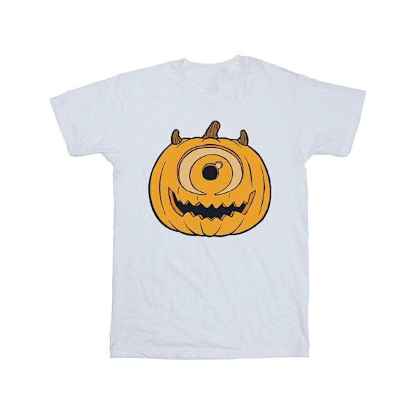Monsters Inc Herr Pumpa Bomulls Halloween T-shirt S Vit White S