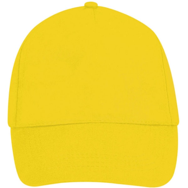SOLS Unisex Buzz 5 Panel Baseball Cap ONE Guld Gold ONE