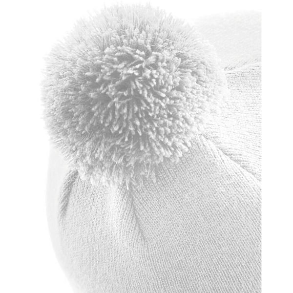 Beechfield Original Pom Pom Beanie One Size Vit White One Size