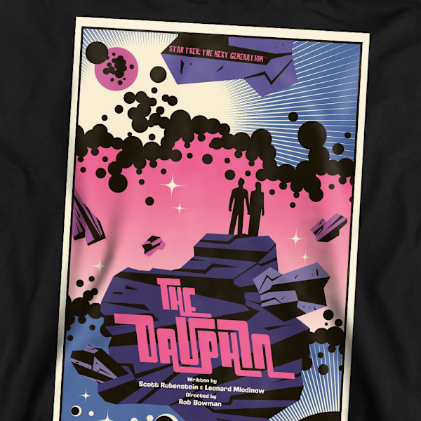 Star Trek Unisex Vuxen The Next Generation Säsong 2 Avsnitt 10 Black XL