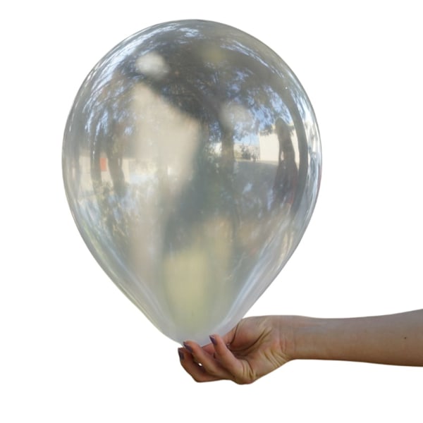 Kalisan Latex Standard Ballonger (100-pack) One Size Transparent Transparent One Size