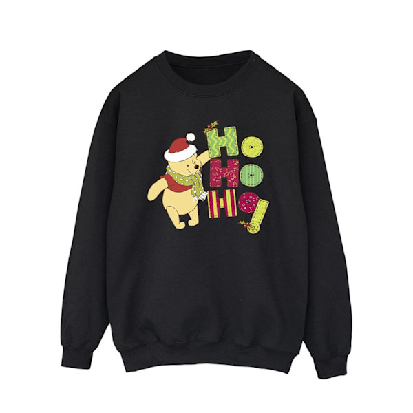 Disney Herr Winnie The Pooh Ho Ho Ho Halsduk Sweatshirt L Svart Black L