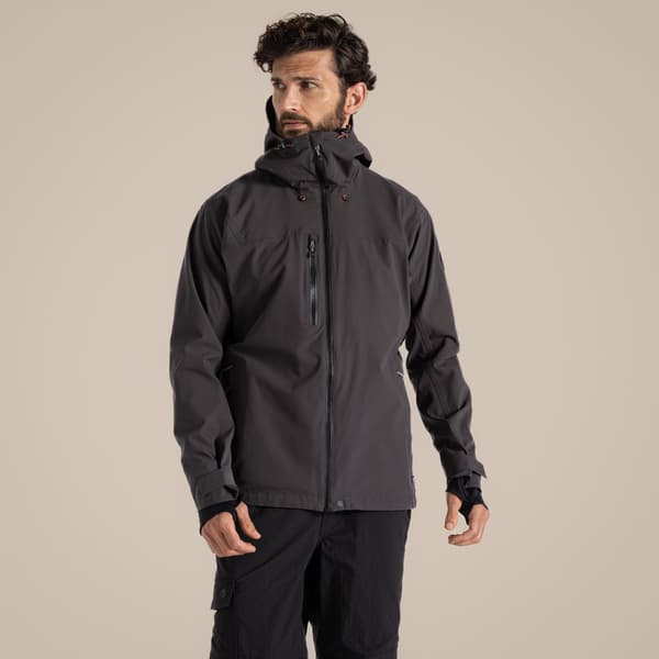 Craghoppers Herr Richmond Stretch Vattentät Jacka M Carbon Grå Carbon Grey M