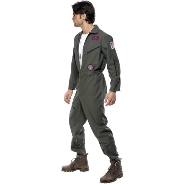 Top Gun Herr Kostymset L Grön Green L