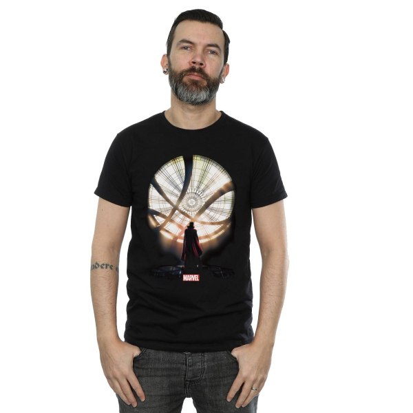 Doctor Strange Mens Sanctum Sanctorum bomull T-shirt S Svart Black S