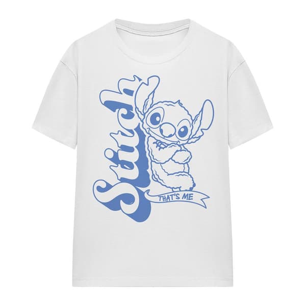 Lilo & Stitch Dam T-shirt That´s Me L Vit White L