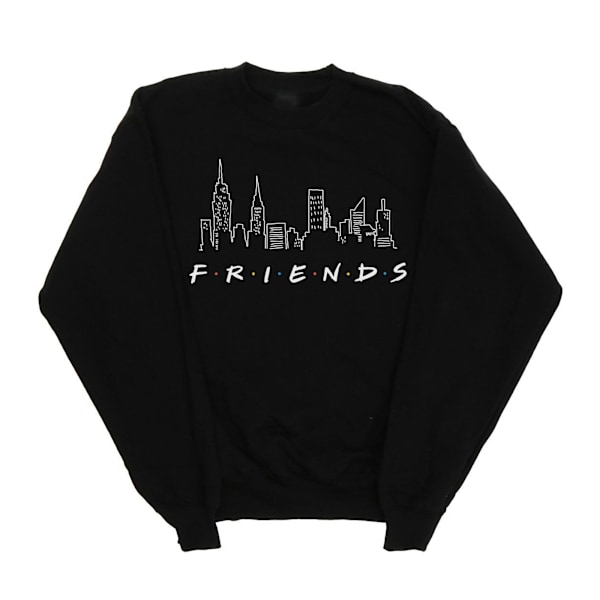 Friends Girls Skyline Logo Sweatshirt 3-4 år Svart Black 3-4 Years