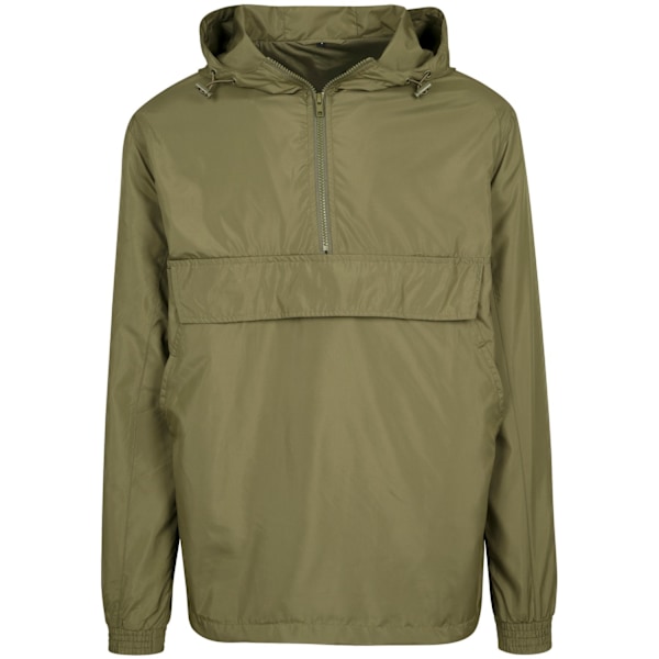 Bygg ditt varumärke Unisex Vuxna Basic Pullover Jacka M Olive Olive M