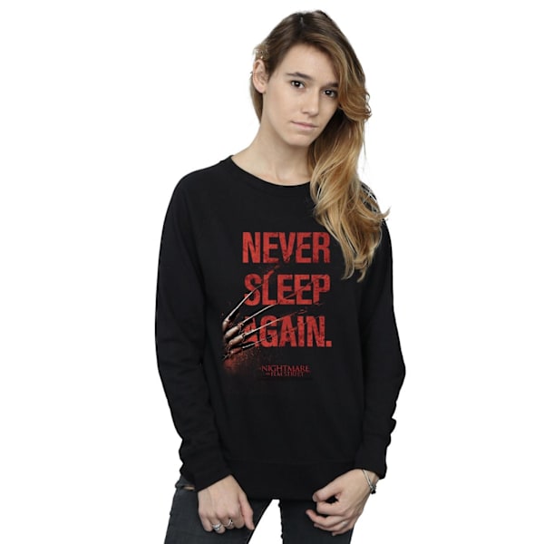 A Nightmare On Elm Street Dam/Damer Aldrig Sov Igen Sweatshirt Black M