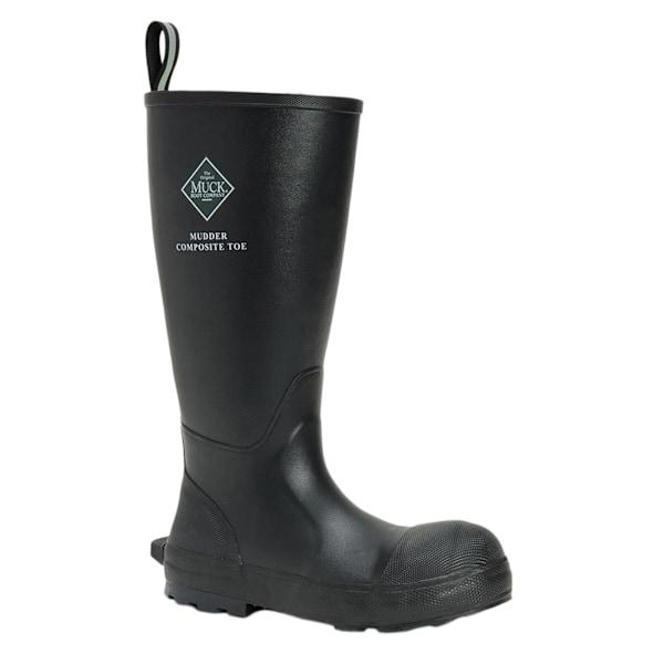 Muck Boots Unisex Vuxen Mudder Wellington Stövlar 12 UK Svart Black 12 UK