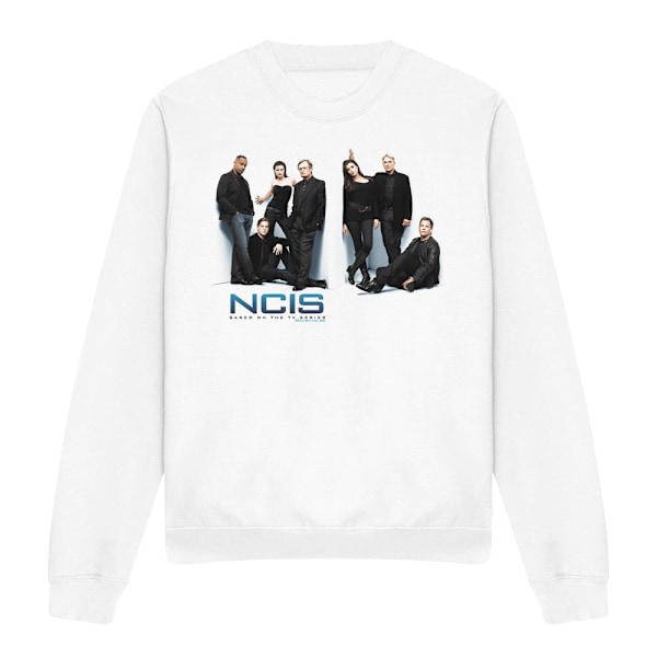 NCIS Unisex Vuxen Vit Rum Sweatshirt M Vit White M