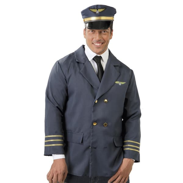 Fiestas Guirca Unisex Vuxen Pilotmössa One Size Blå Blue One Size