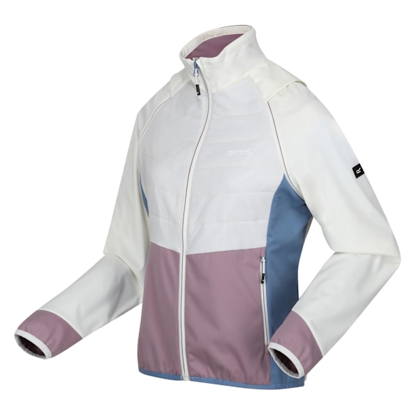 Regatta Dam/Kvinnor Steren II Hybrid Jacka 16 UK Vit/Heather White/Heather Blue 16 UK