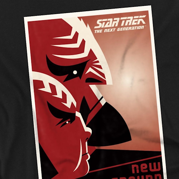 Star Trek Unisex Vuxen The Next Generation Säsong 5 Avsnitt 10 Black M