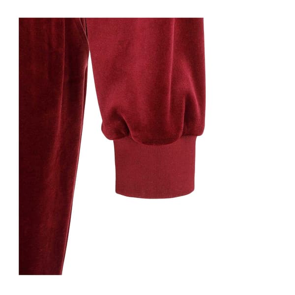 Miso Dam/Dam Velour Raglan Långärmad Träningsoverall Set 14 Burgundy 14 UK