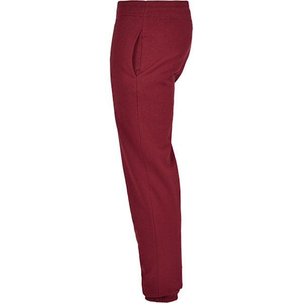 Bygg ditt varumärke Unisex Vuxen Basic Joggingbyxor 4XL Bourgogne Burgundy 4XL