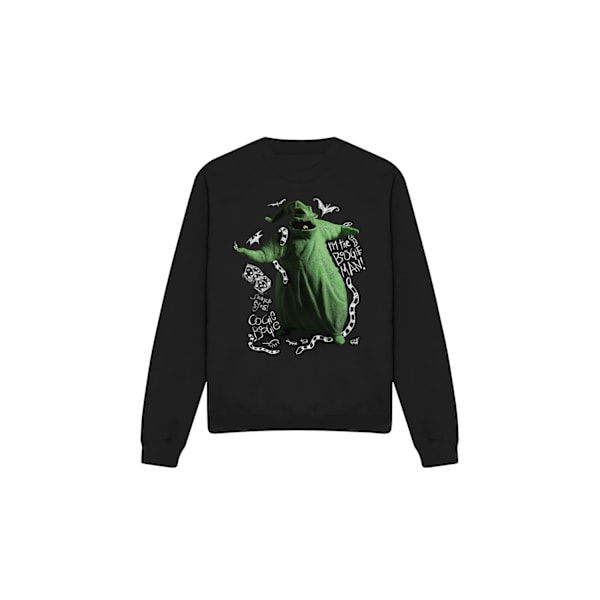 The Nightmare Before Christmas Unisex Vuxen Jag är Oogie Boogie Tröja Black L
