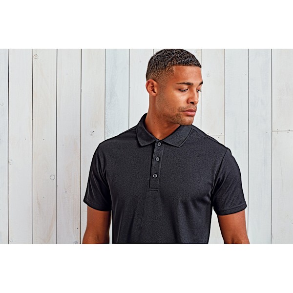 Premier Mens Sustainable Polo Shirt M Svart Black M