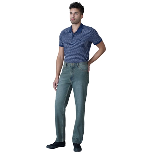 Duke Herr D555 Rockford Denim Comfort Jeans 34S Dirty Denim Dirty Denim 34S