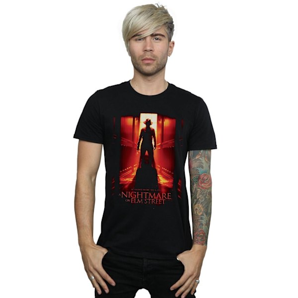 A Nightmare On Elm Street Herr Han Vet Var Du Sover T-Shirt Black L