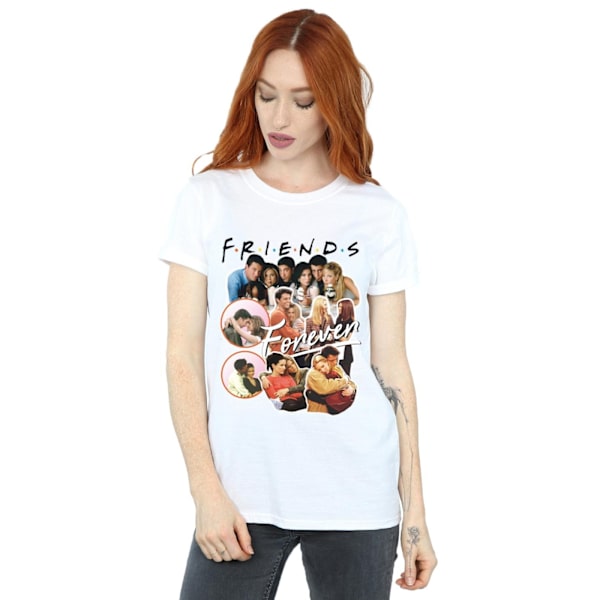Friends Dam/Damer The One With All The Hugs Bomull Boyfriend White 4XL