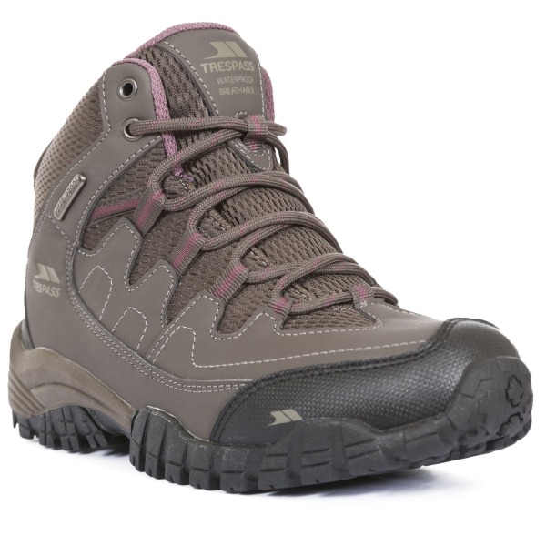 Trespass Dam/Dam Mitzi Waterproof Walking Boots 3 UK Coff Coffee 3 UK