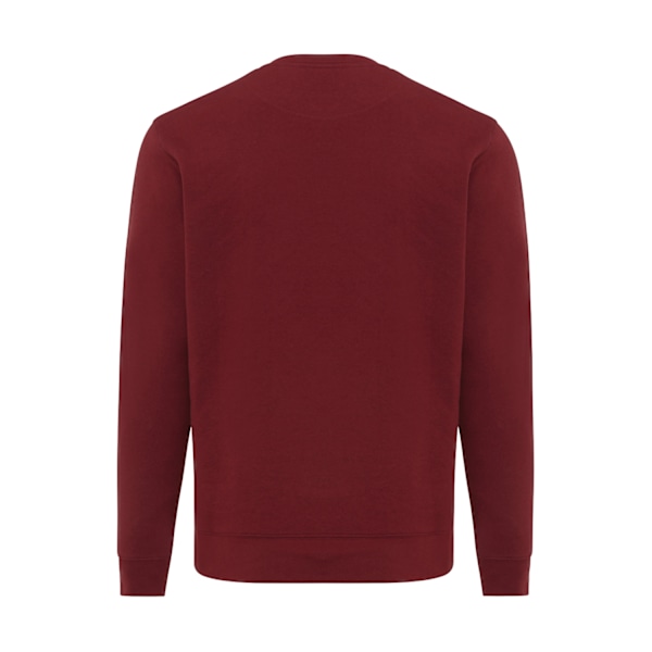 Iqoniq Unisex Vuxen Etosha Återvunnen Bomull Lättvikts Sweatshirt Burgundy M