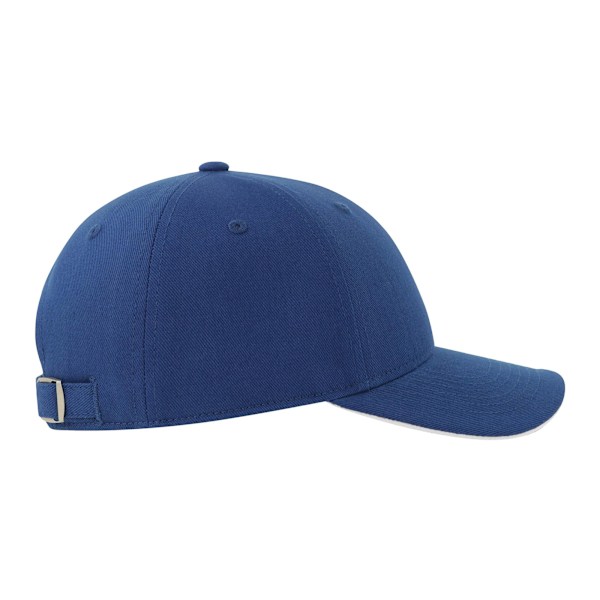 Atlantis Unisex Adult Liberty Sandwich 6 Panel Sustainable Cap Royal Blue/White One Size