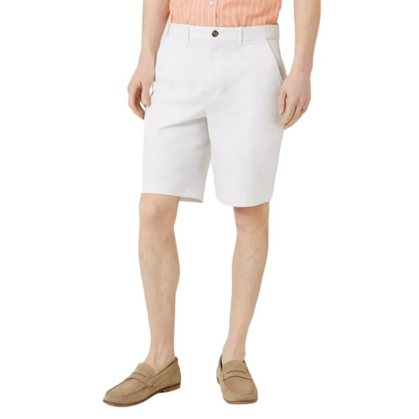 Maine Premium Chino Shorts 34R Vit White 34R