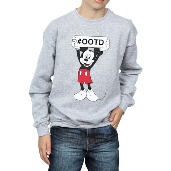 Disney Boys Mickey Mouse Outfit Of The Day Sweatshirt 12-13 År Sports Grey 12-13 Years