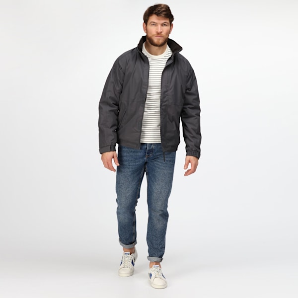 Regatta Dover Vattentät Vindtät Jacka XS Seal Grey/Bla Seal Grey/Black XS