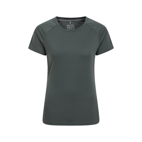 Mountain Warehouse Dam T-shirt Snabbtorkande Storlek 18 UK Khaki Khaki Green 18 UK