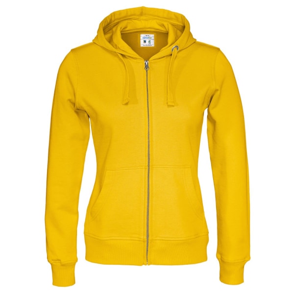 Cottover Dam/Dam Full Zip Hoodie XL Gul Yellow XL