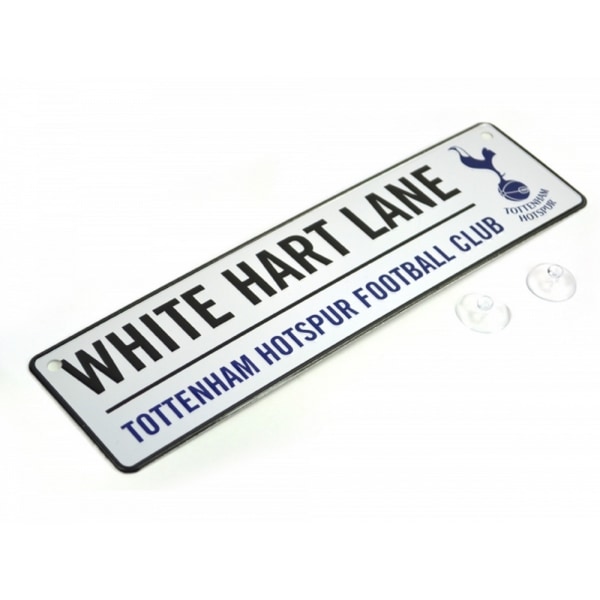 Tottenham Hotspur FC Official Football 3D Relief Metal Hangin White/Navy/Black One Size